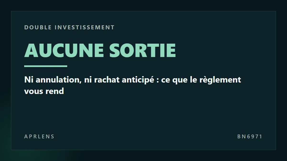Double investissement Binance ou Simple Earn : APR élevé, mais aucune annulation possible