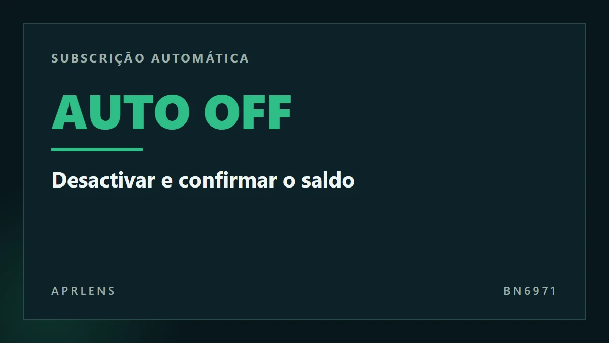 Desactivar a subscrição automática do Binance Simple Earn