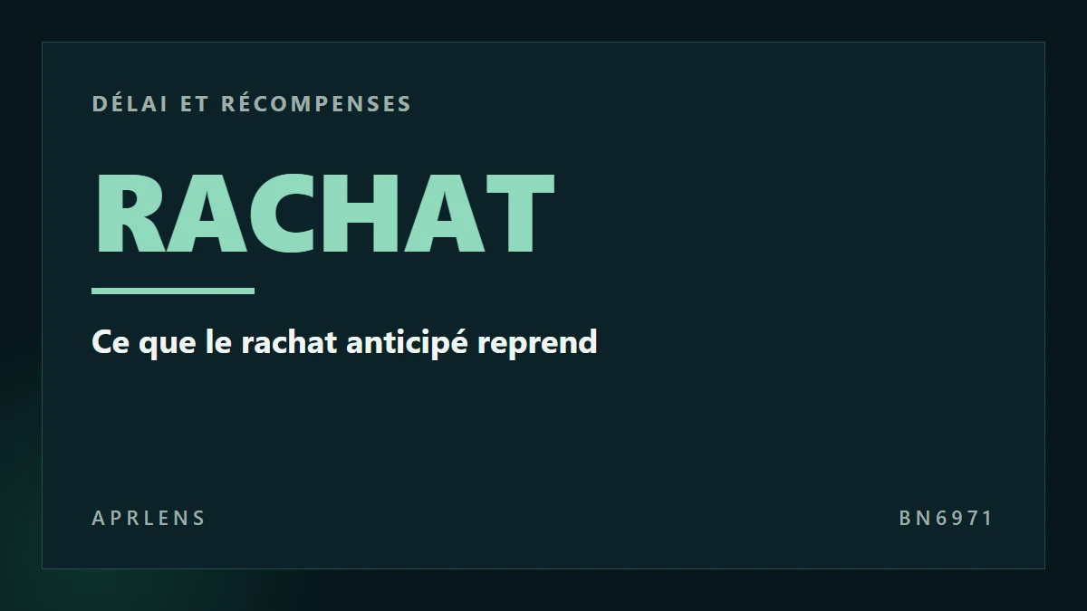 Rachat Binance Earn : délai et récompenses